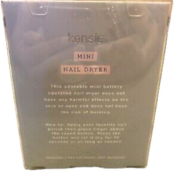 Kensie Pug Mini One-Finger Nail Dryer  Accessories Spa - Picture 8 of 9
